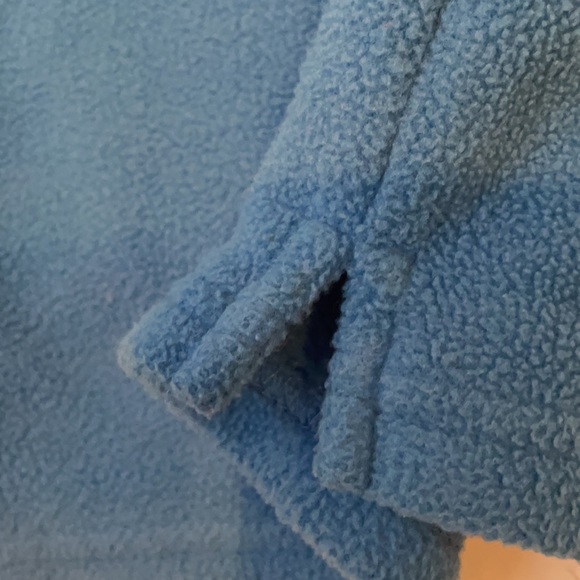 Wonder Kids blue fleece hoodie boys girls 4T jr varsity unisex jacket top - Picture 9 of 12